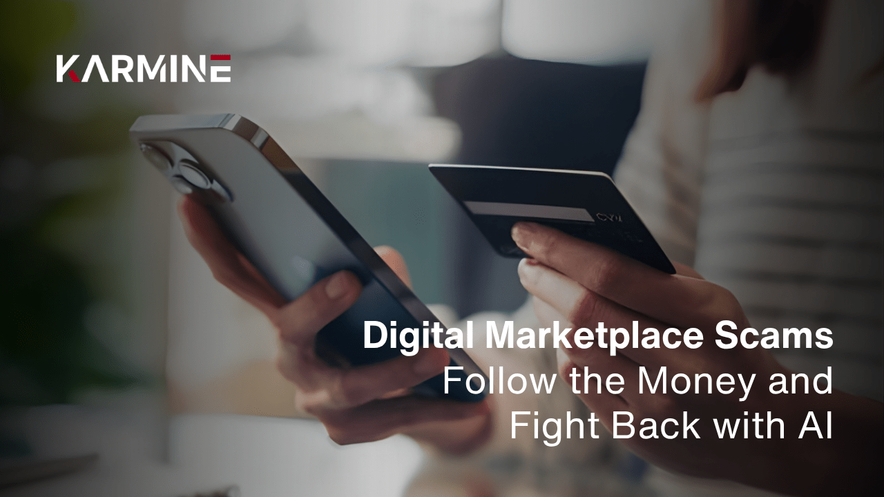 Digital Marketplace Scams: Follow the Money and Fight Back with AI